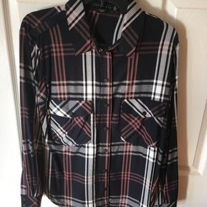 Sanctuary plaid shirt - size S